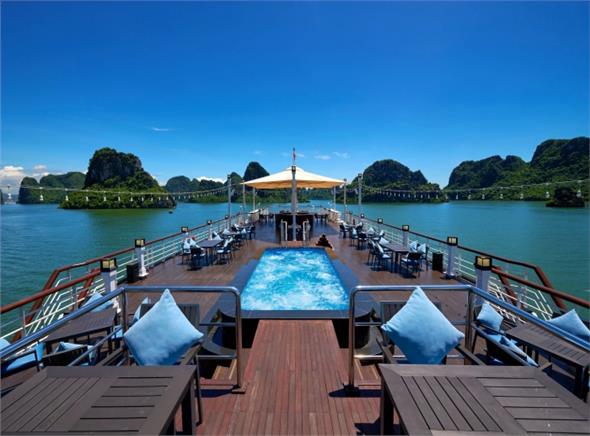 Du thuyền Paradise Grand Lan Hạ